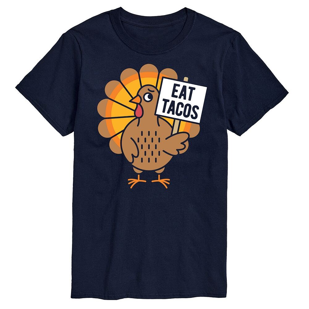 Мужская футболка с рисунком Eat Tacos Turkey Licensed Character, темно-синий
Мужская футболка с рисунком Eat Tacos Turkey Licensed Character, темно-синий