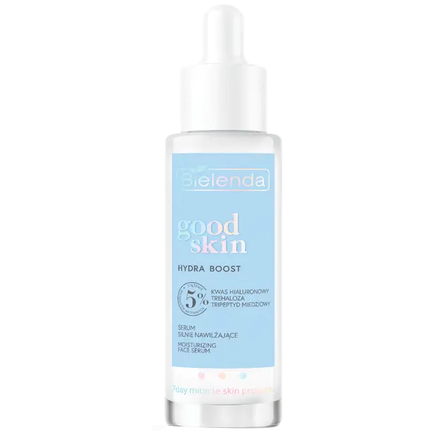 Bielenda Good Skin Hydra Boost увлажняющая сыворотка для лица, 30 мл
Bielenda Good Skin Hydra Boost увлажняющая сыворотка для лица, 30 мл