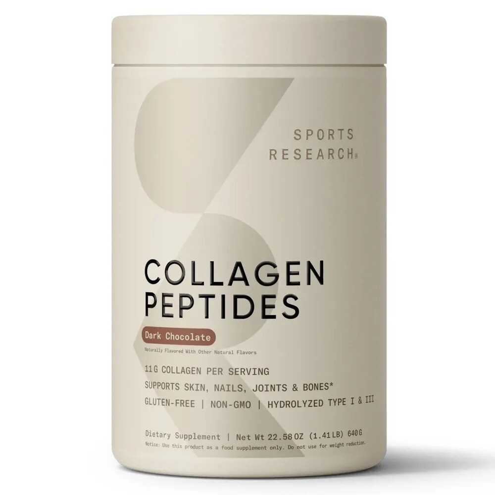 Коллаген Sports Research Peptides, 640 гр
Коллаген Sports Research Peptides, 640 гр