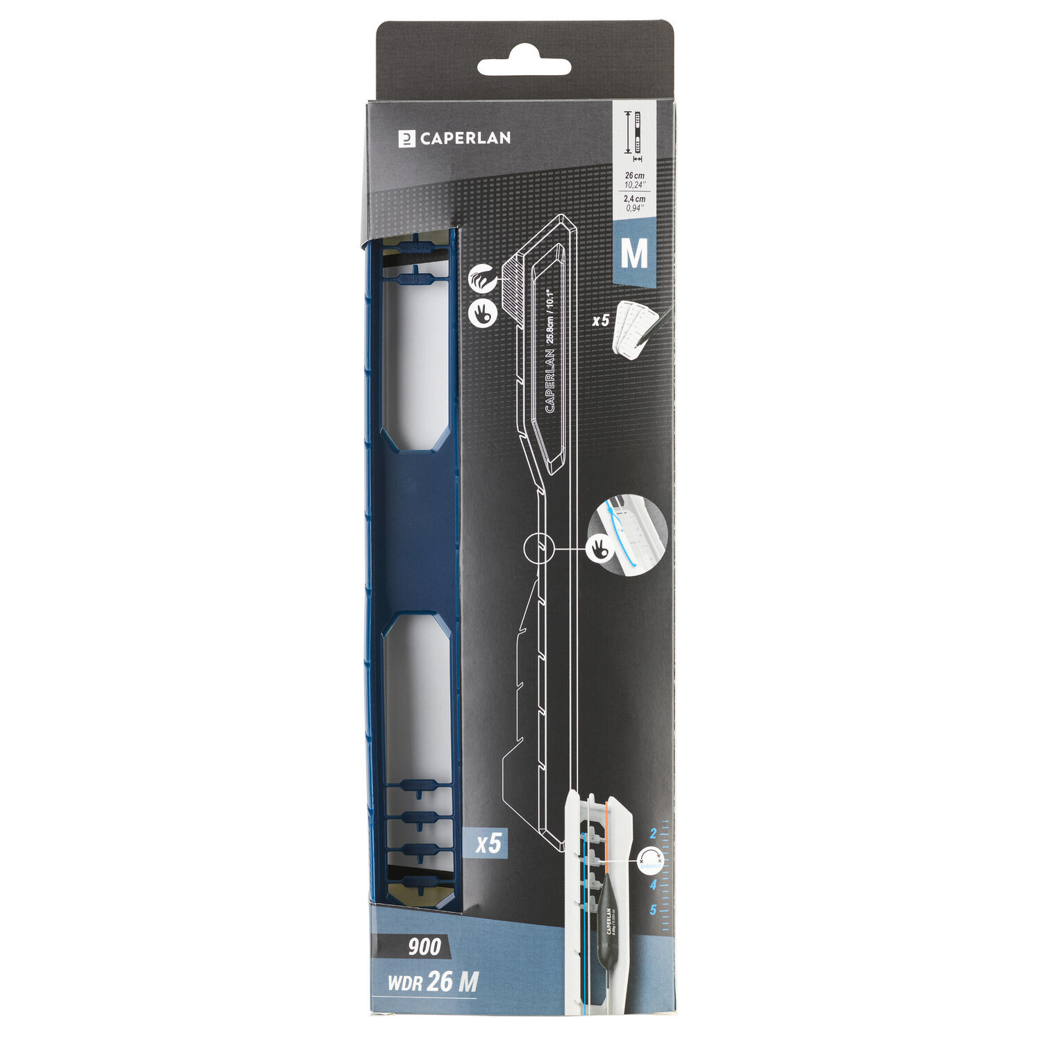 Держатель лески удочка WDR 900 M 26 см 5 шт. CAPERLAN
Держатель лески удочка WDR 900 M 26 см 5 шт. CAPERLAN