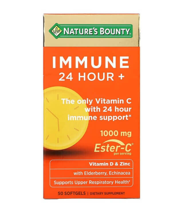 Иммунитет 24 часа+, 500 мг, 50 мягких таблеток, Nature's Bounty
Иммунитет 24 часа+, 500 мг, 50 мягких таблеток, Nature's Bounty
