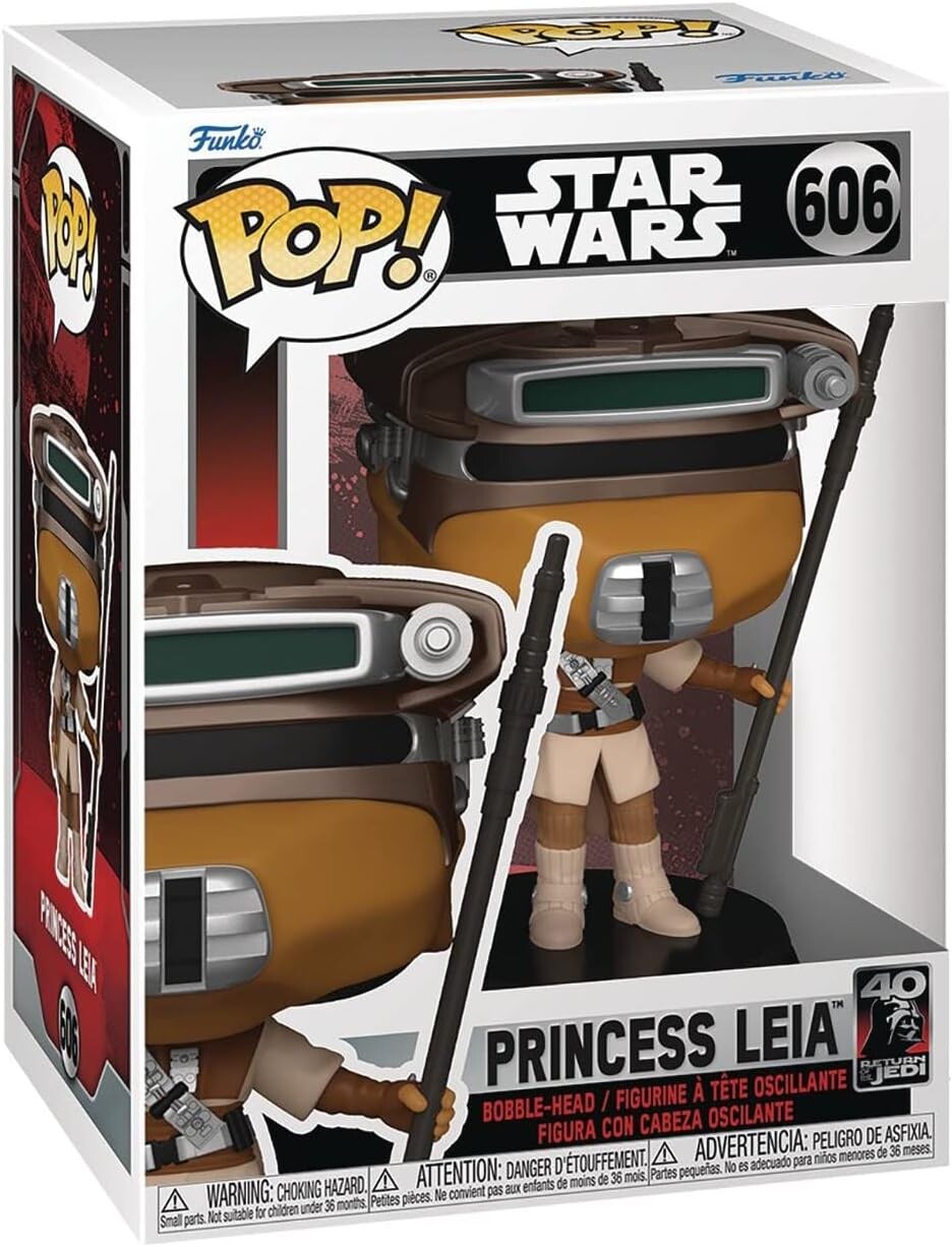 Фигурка Funko POP! Star Wars: Return of The Jedi 40th - Princess Leia in Boushh Disguise
Фигурка Funko POP! Star Wars: Return of The Jedi 40th - Princess Leia in Boushh Disguise