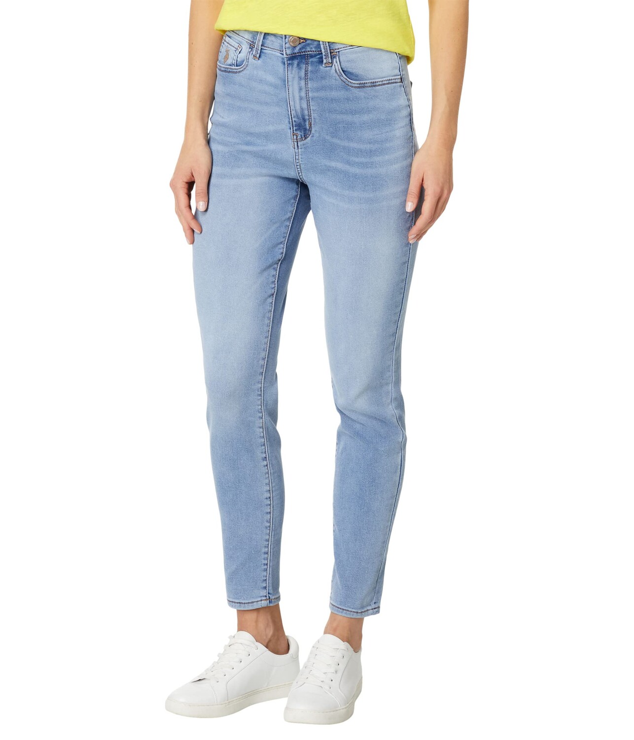 Джинсы U.S. POLO ASSN., Uspa Ultra High-Rise Jeans in Light Wash Denim
Джинсы U.S. POLO ASSN., Uspa Ultra High-Rise Jeans in Light Wash Denim