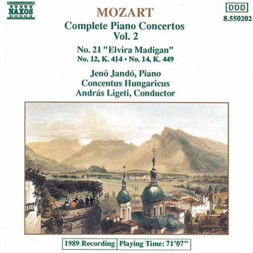 CD диск Mozart / Jando / Ligeti: Piano Concerti 12, 14 & 21
CD диск Mozart / Jando / Ligeti: Piano Concerti 12, 14 & 21