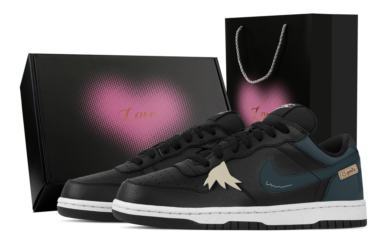 Big Magic Forest, Heart Box, устойчивые к истиранию дышащие низкие кроссовки для скейтбординга мужские Nike, черный/зеленый
Big Magic Forest, Heart Box, устойчивые к истиранию дышащие низкие кроссовки для скейтбординга мужские Nike, черный/зеленый