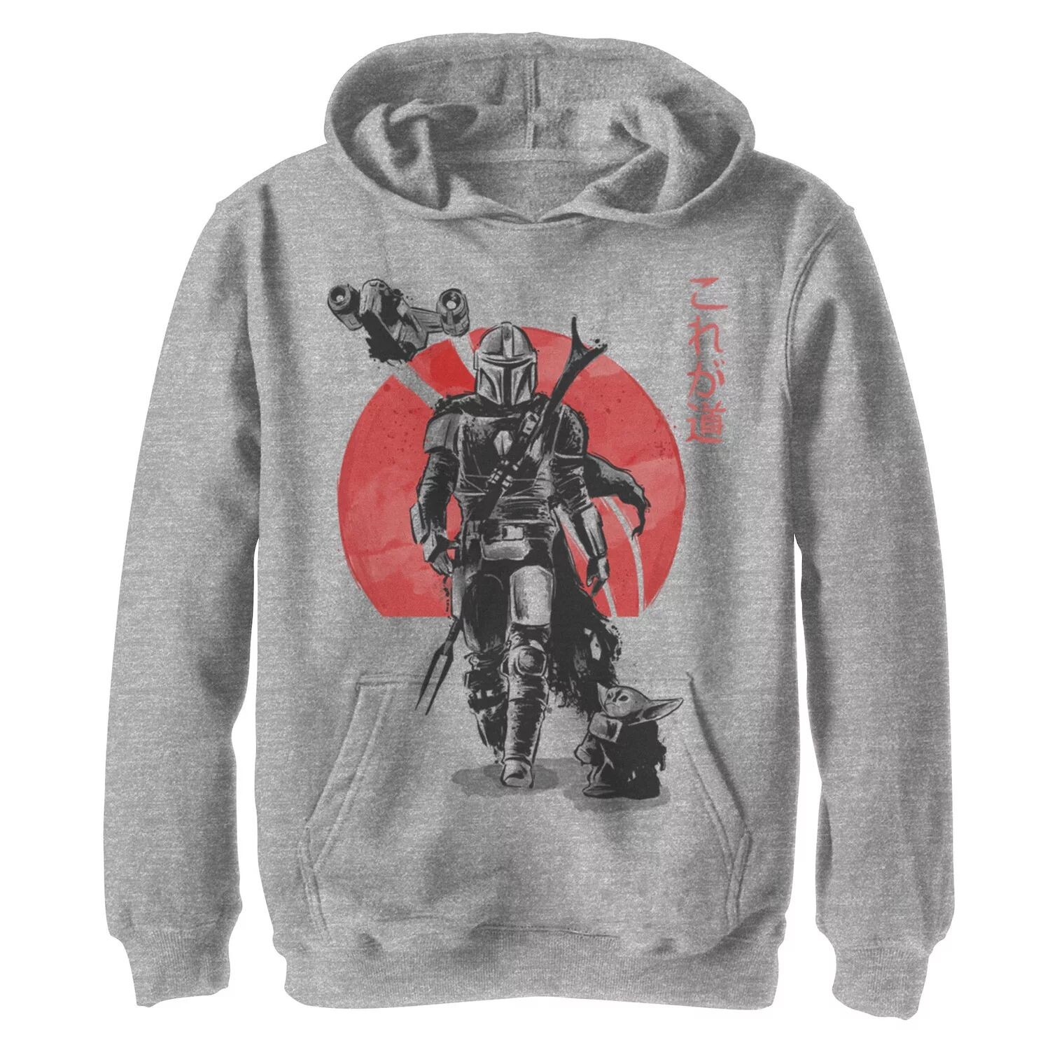 Толстовка с рисунком и рисунком «Красное солнце», «Мандалорец», «Ребенок», он же «Малыш Йода», для мальчиков 8–20 лет Star Wars