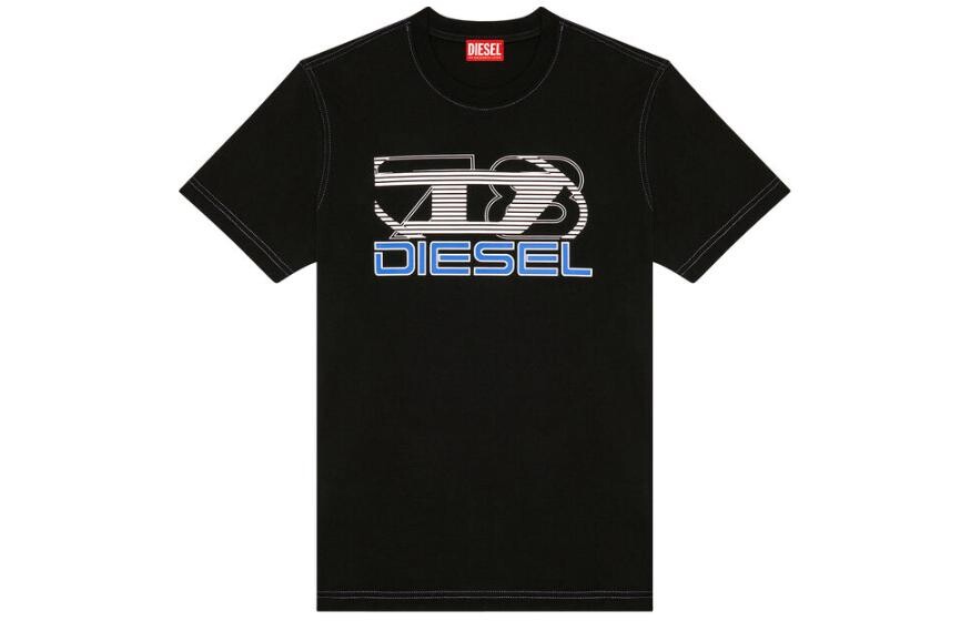 Футболка мужская черная Diesel, черный
Футболка мужская черная Diesel, черный