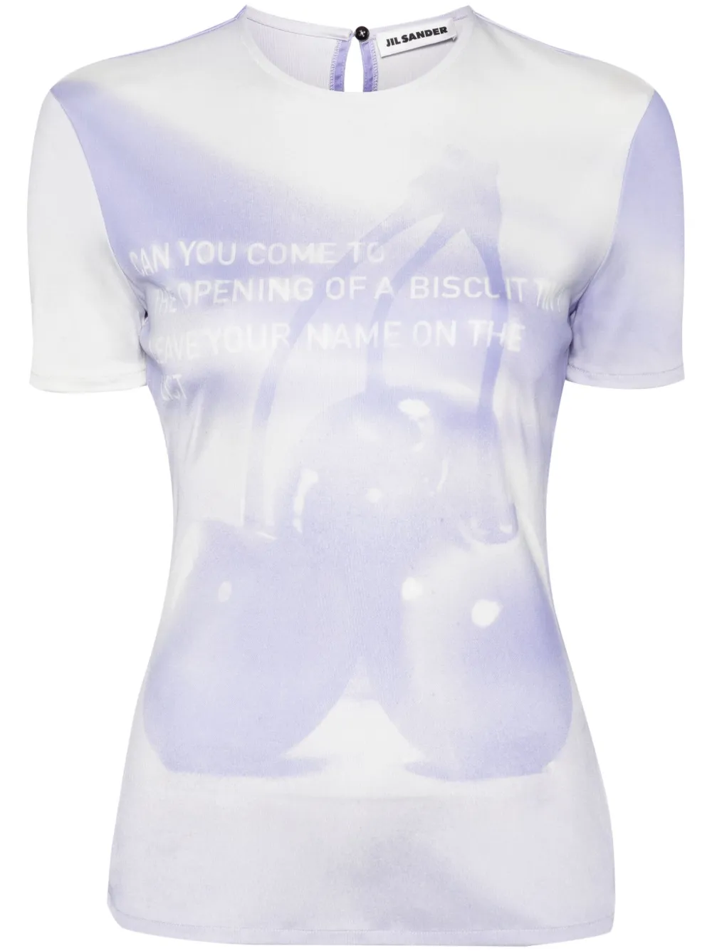 Футболка из джерси с графичным принтом JIL SANDER, синий
Футболка из джерси с графичным принтом JIL SANDER, синий