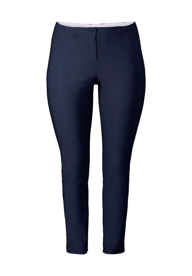 Брюки из бенгалиновой ткани не мнутся и просты в уходе. Sheego, синий
Брюки из бенгалиновой ткани не мнутся и просты в уходе. Sheego, синий