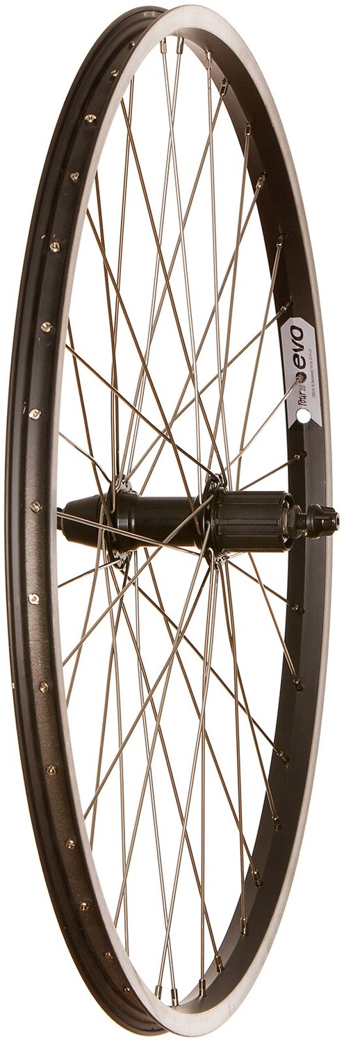Tour 20 Черный 26-дюймовое заднее колесо EVO, черный
Tour 20 Черный 26-дюймовое заднее колесо EVO, черный