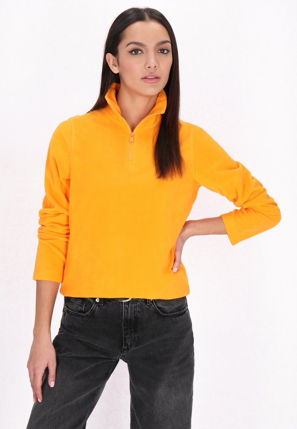 Флисовый джемпер myMo ROCKS, оранжевый
Флисовый джемпер myMo ROCKS, оранжевый