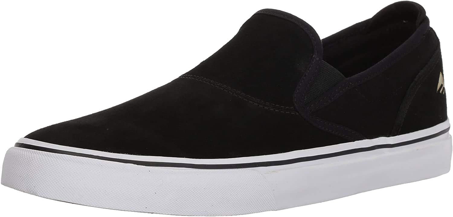 Слипоны Emerica Wino G6 - лучшие слипоны из доступных, удобный доступ к конькам, усиленная конструкция, амортизация, подходят для повседневной носки до 2025 года, белый/черный/золотой
Слипоны Emerica Wino G6 - лучшие слипоны из доступных, удобный доступ к конькам, усиленная конструкция, амортизация, подходят для повседневной носки до 2025 года, белый/черный/золотой