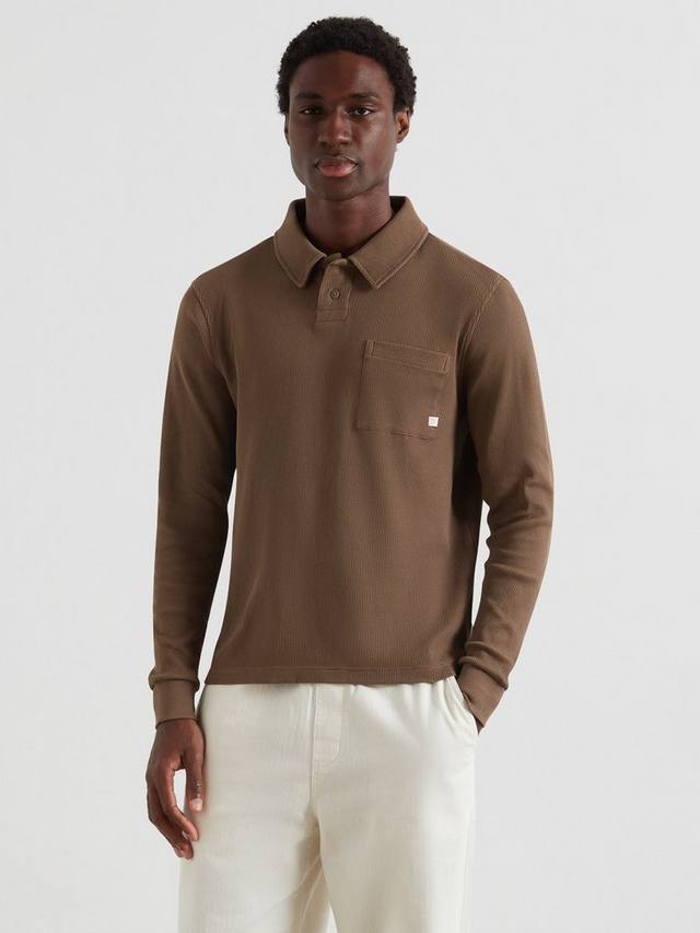 Пике поло из смесового хлопка Farah, Clove Brown
Пике поло из смесового хлопка Farah, Clove Brown