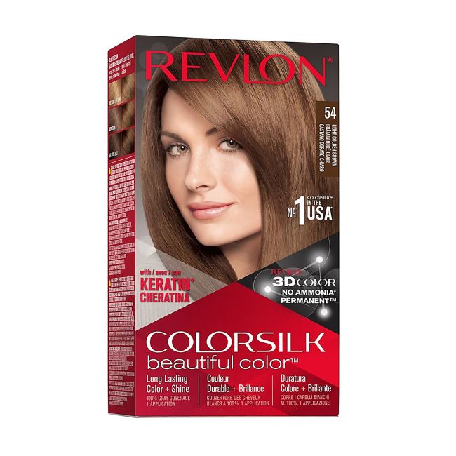 Кератиновая краска для волос Colorsilk Revlon, цвет 54
Кератиновая краска для волос Colorsilk Revlon, цвет 54