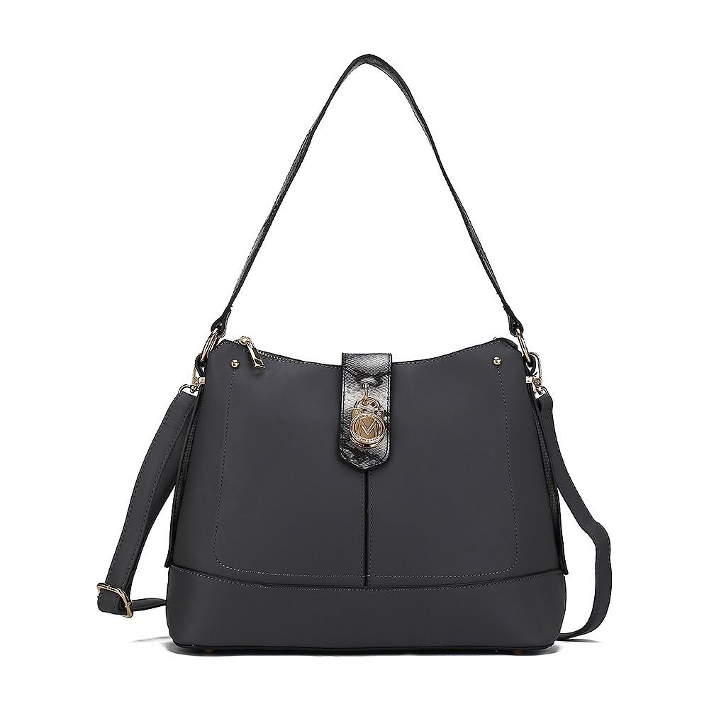 Коллекция MKF Сумка-хобо из веганской кожи Ezra с тиснением змеи от Mia K MKF Collection, цвет Charcoal, Черный, Коллекция MKF Сумка-хобо из веганской кожи Ezra с тиснением змеи от Mia K MKF Collection, цвет Charcoal 
Коллекция MKF Сумка-хобо из веганской кожи Ezra с тиснением змеи от Mia K MKF Collection, цвет Charcoal, Черный, Коллекция MKF Сумка-хобо из веганской кожи Ezra с тиснением змеи от Mia K MKF Collection, цвет Charcoal