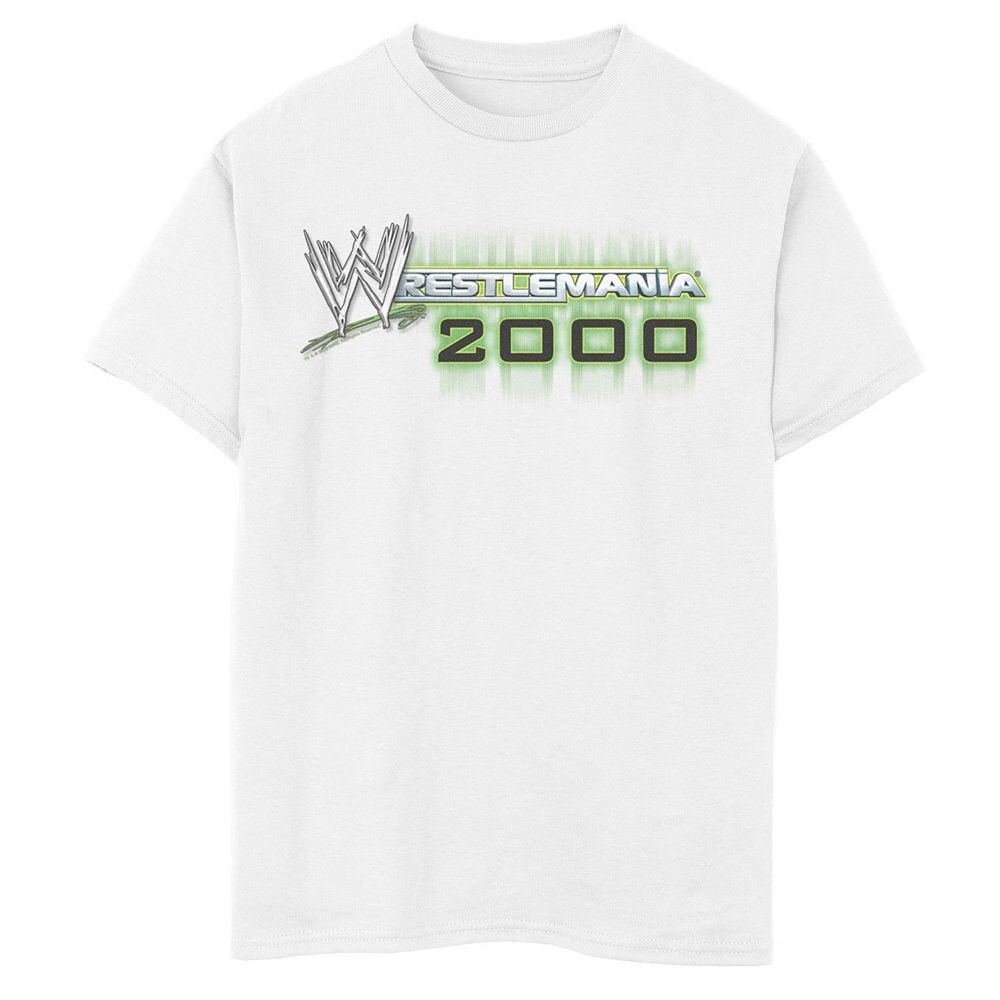 Футболка с логотипом WWE WrestleMania 2000 для мальчиков и графическим рисунком Licensed Character, черный
Футболка с логотипом WWE WrestleMania 2000 для мальчиков и графическим рисунком Licensed Character, черный