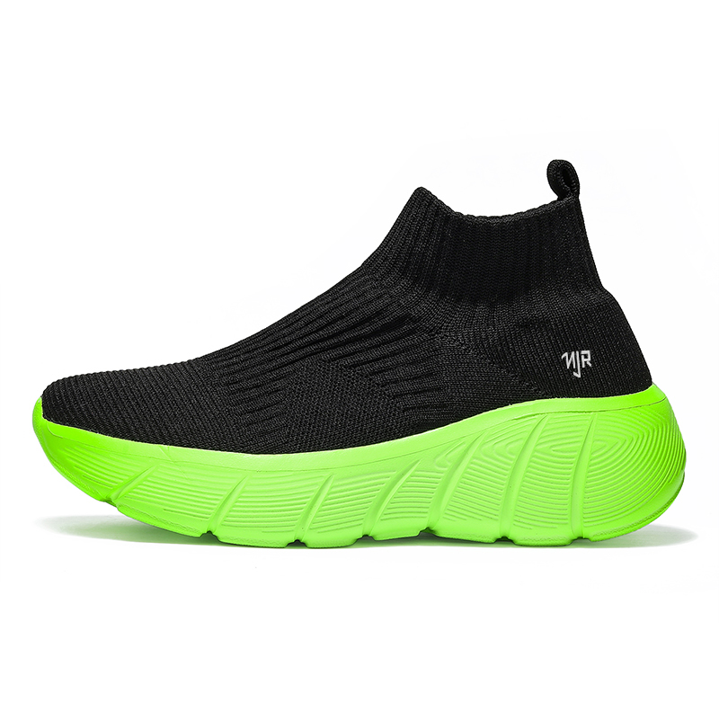 NANJIREN Высокие кэжуал кроссовки унисекс черно-зеленые, цвет Black Green
NANJIREN Высокие кэжуал кроссовки унисекс черно-зеленые, цвет Black Green