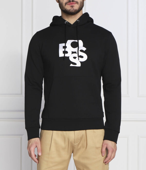 Толстовка мужская Boss с контрастным принтом, черный
Толстовка мужская Boss с контрастным принтом, черный