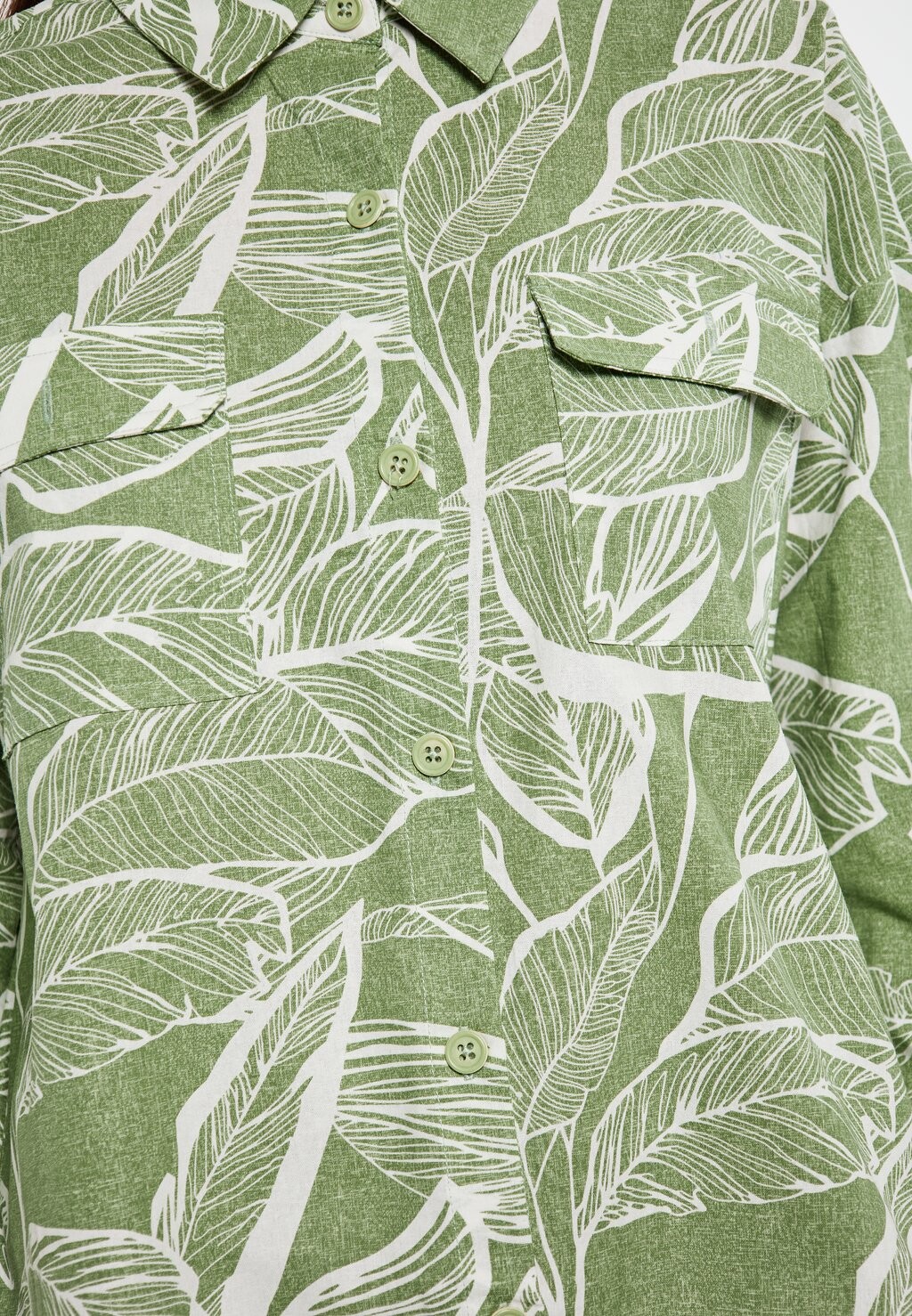 Блузка на пуговицах usha, зеленый
Блузка на пуговицах usha, зеленый