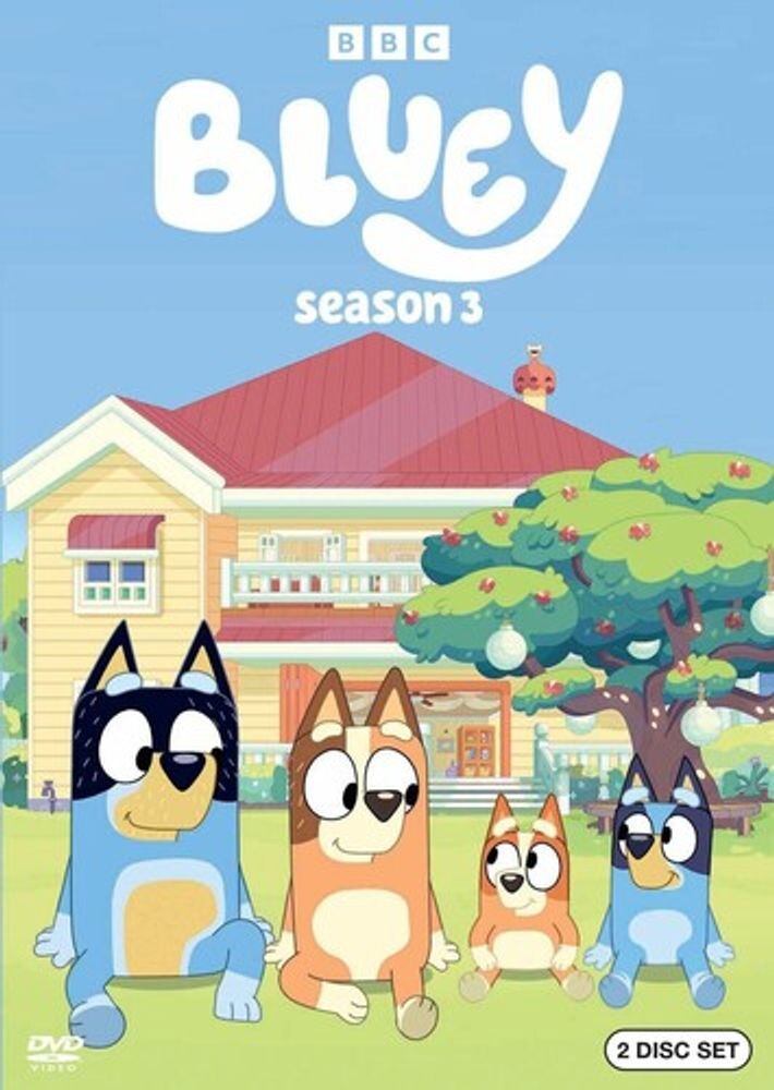 Диск DVD Bluey: Season 3
Диск DVD Bluey: Season 3