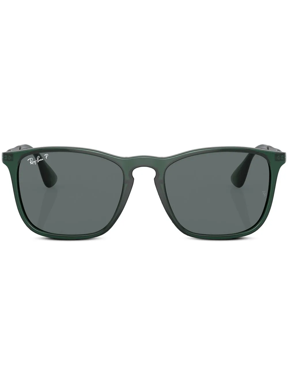 Солнцезащитные очки Chris в квадратной оправе Ray-Ban, зеленый 
Солнцезащитные очки Chris в квадратной оправе Ray-Ban, зеленый