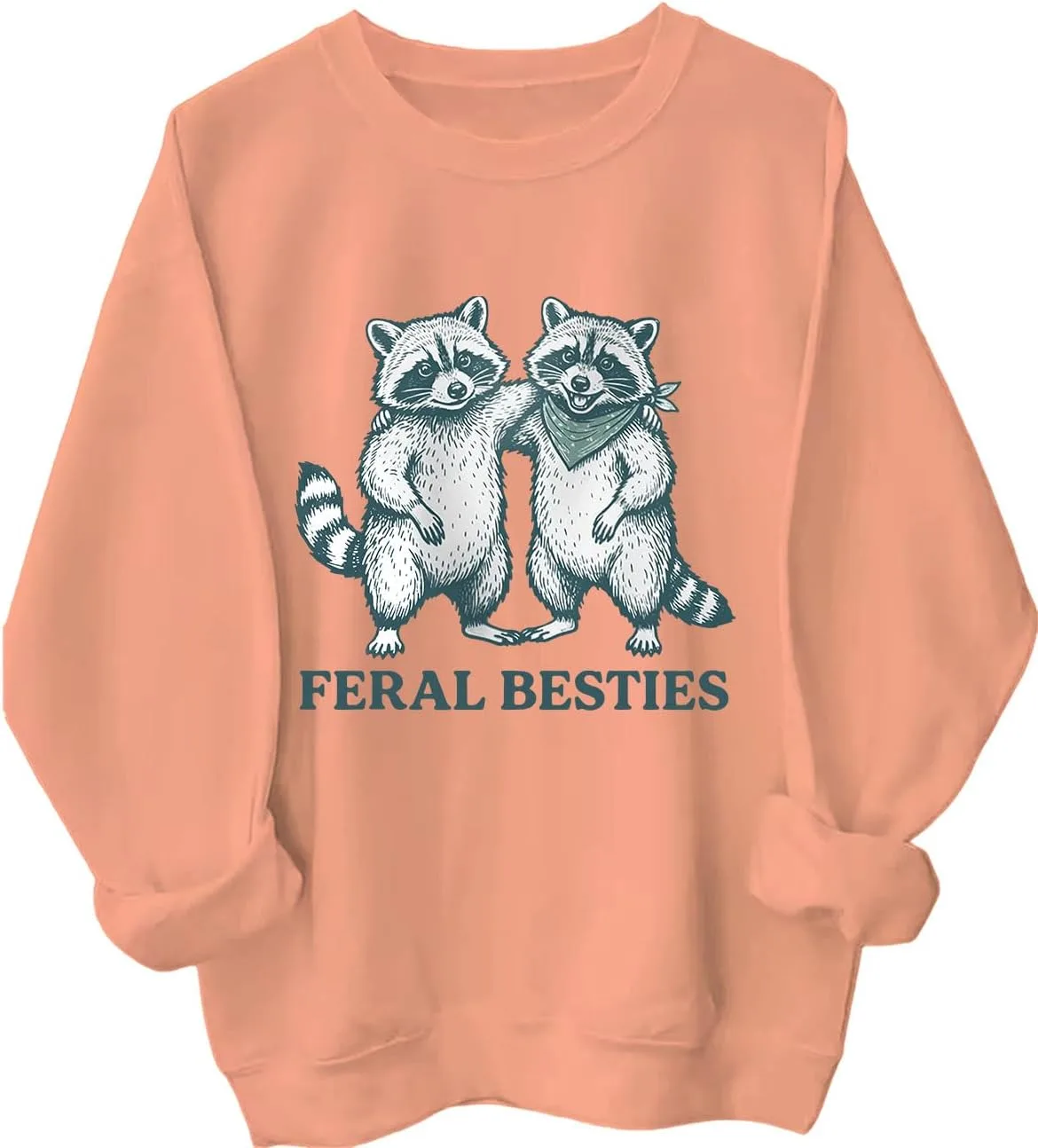 Свитшут Funny Raccoon Feral Besties с карманом MQZUO
Свитшут Funny Raccoon Feral Besties с карманом MQZUO