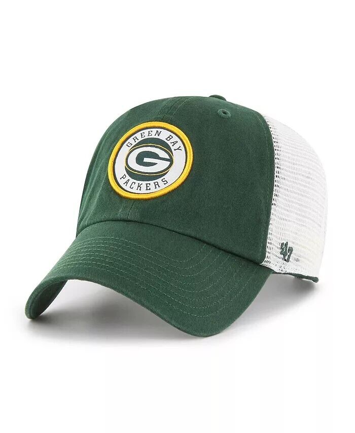 Мужская зелено-белая кепка Green Bay Packers Highline Clean Up Trucker Snapback '47 Brand
Мужская зелено-белая кепка Green Bay Packers Highline Clean Up Trucker Snapback '47 Brand