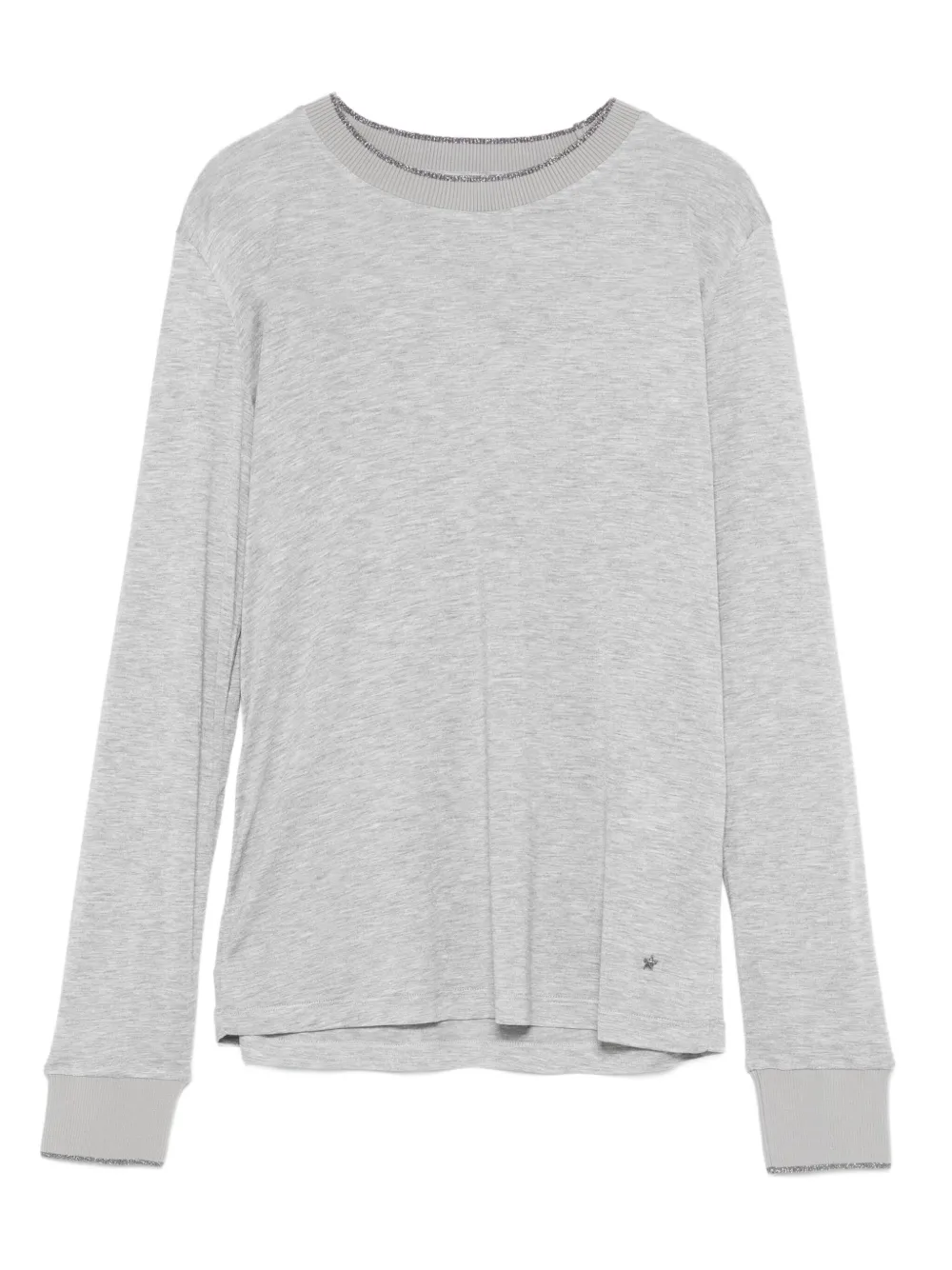 Футболка с длинными рукавами и блестками Lorena Antoniazzi, серый
Футболка с длинными рукавами и блестками Lorena Antoniazzi, серый