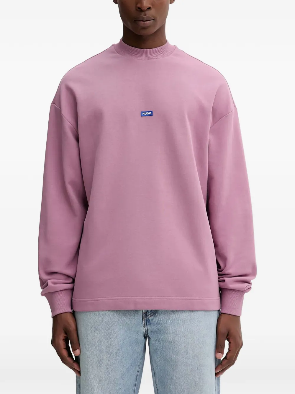 Свитшот с нашивкой-логотипом Hugo, розовый
Свитшот с нашивкой-логотипом Hugo, розовый