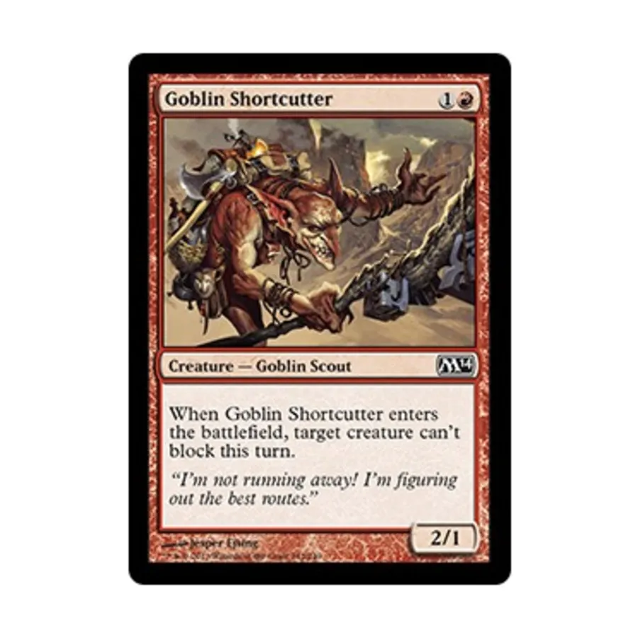 CCG Гоблинский короткий резак (клавиша C), MTG - Magic 2014
CCG Гоблинский короткий резак (клавиша C), MTG - Magic 2014