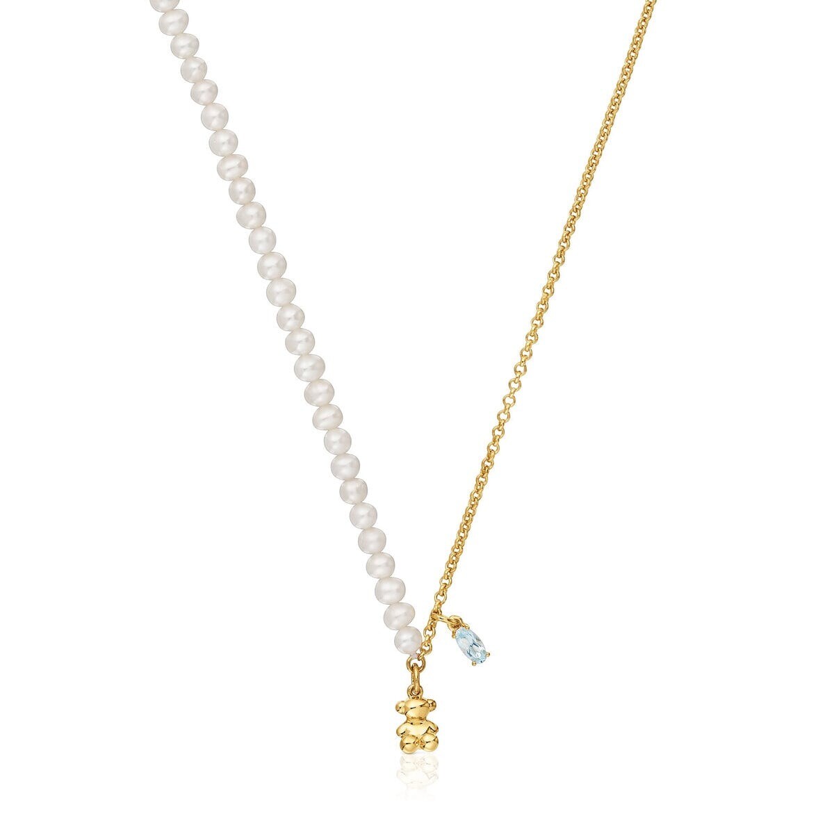 Колье Tous Bold Bear, позолоченное серебро/жемчуг/топаз
Колье Tous Bold Bear, позолоченное серебро/жемчуг/топаз