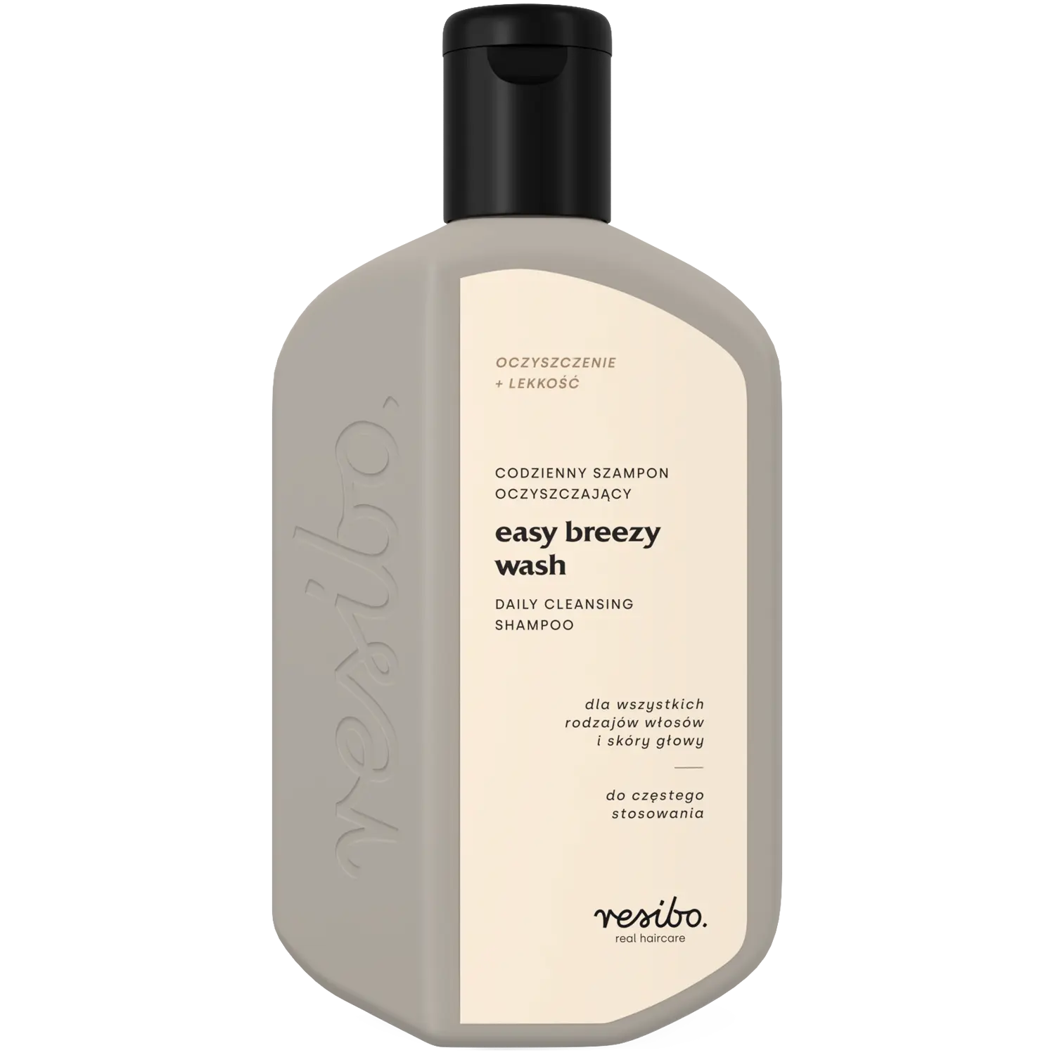 Resibo Easy Breezy Wash очищающий шампунь для волос, 250 мл
Resibo Easy Breezy Wash очищающий шампунь для волос, 250 мл