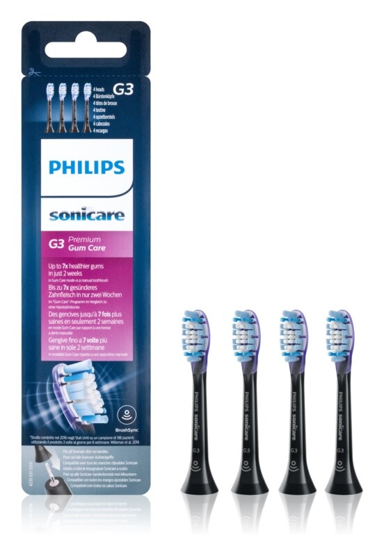 Сменные головки зубных щеток Philips Sonicare Premium Gum Care Standard HX9054/33
Сменные головки зубных щеток Philips Sonicare Premium Gum Care Standard HX9054/33