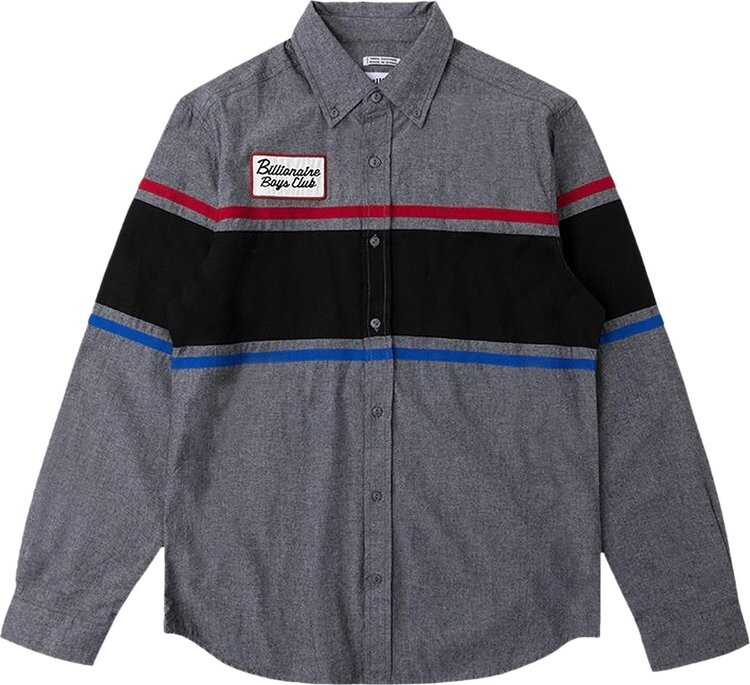 Лонгслив Billionaire Boys Club Service Bay Long Sleeve Woven 'Charcoal', серый
Лонгслив Billionaire Boys Club Service Bay Long Sleeve Woven 'Charcoal', серый