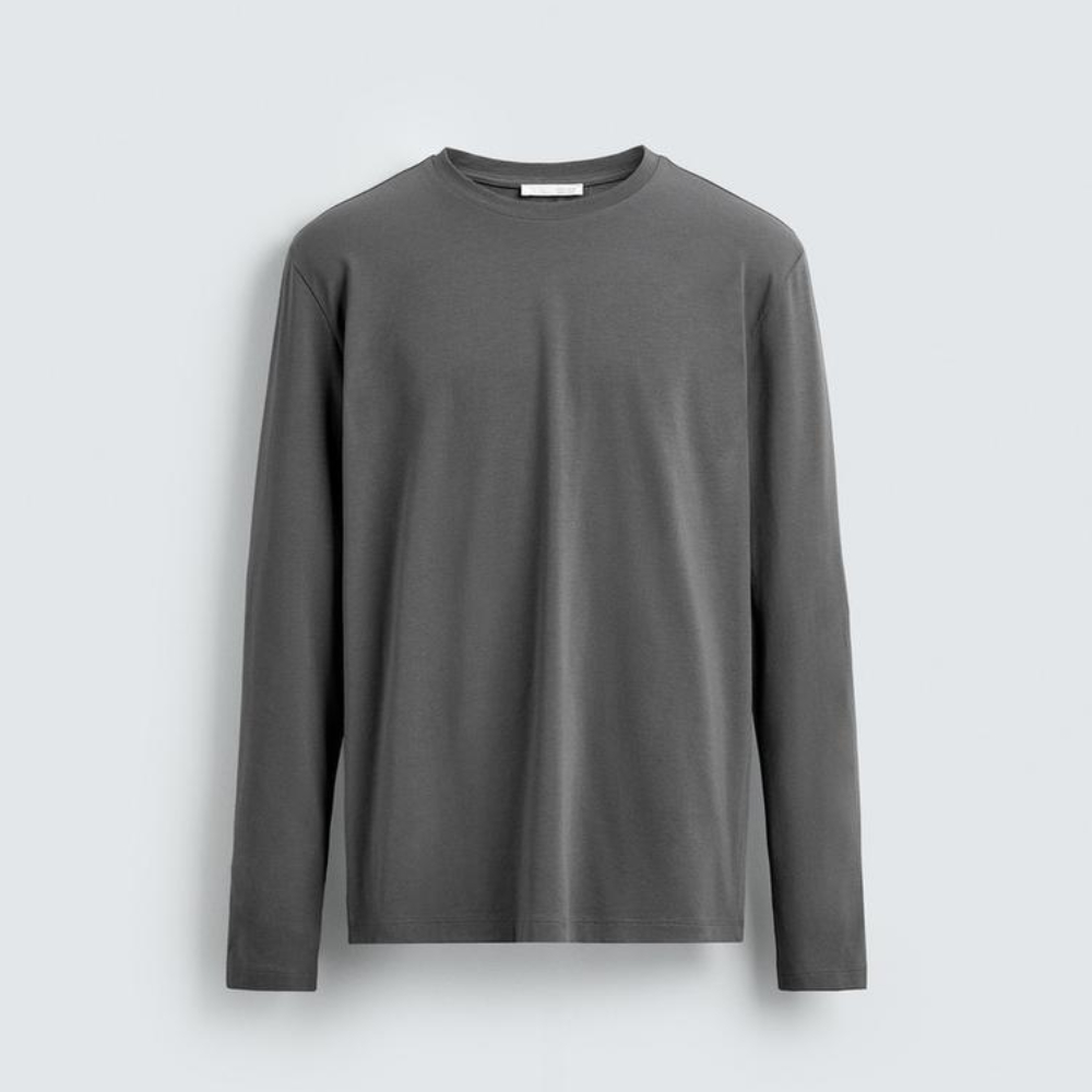Футболка Zara Basic Slim Fit, серый
Футболка Zara Basic Slim Fit, серый