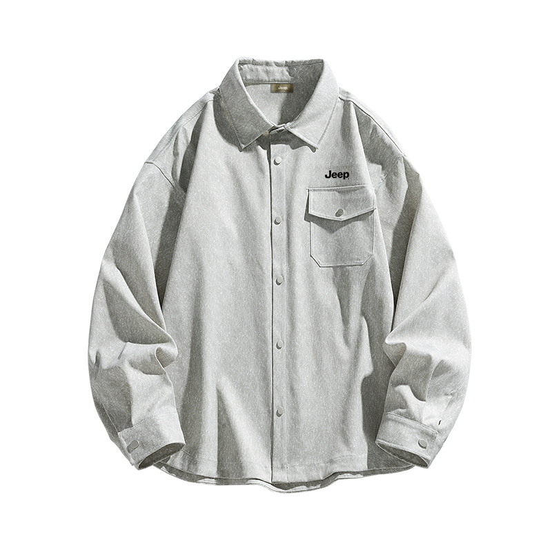 Рубашка Unisex Lapel Moderate Workwear Jeep, светло-серый
Рубашка Unisex Lapel Moderate Workwear Jeep, светло-серый