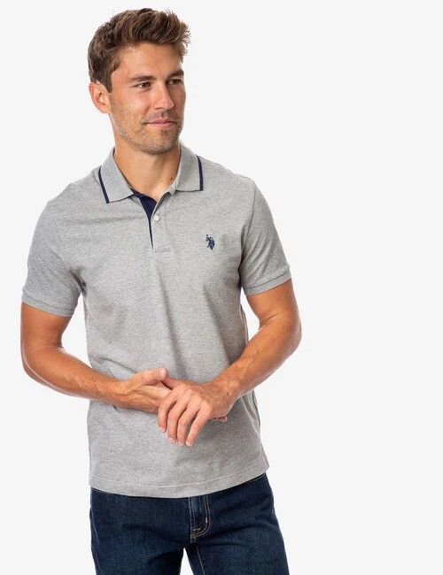Футболка поло U.S. Polo Assn. Slim Fit Stretch Solid Pique, серый
Футболка поло U.S. Polo Assn. Slim Fit Stretch Solid Pique, серый