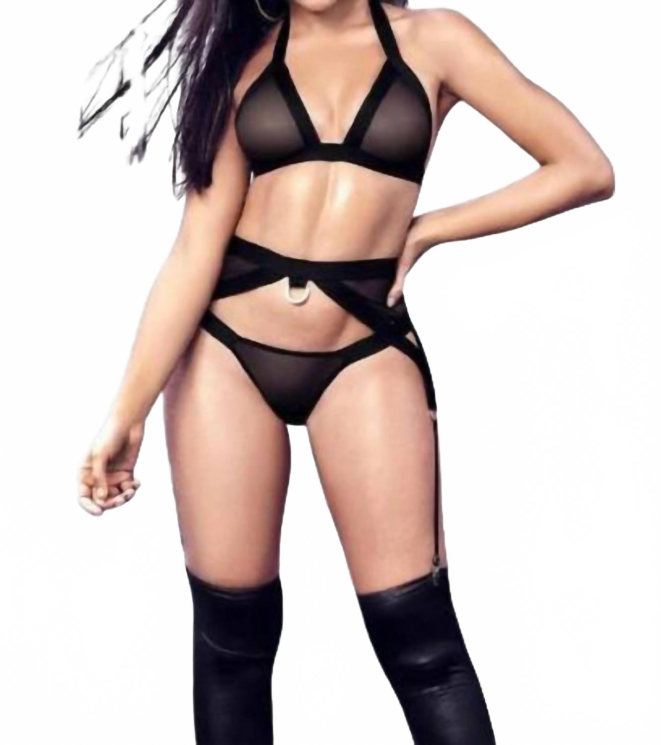 Бюстгальтер с поясом Show Stopper из 3 частей в черном цвете Mapale
Бюстгальтер с поясом Show Stopper из 3 частей в черном цвете Mapale