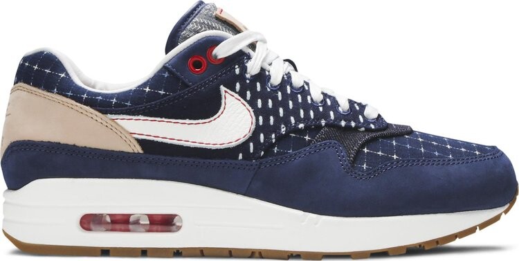Кроссовки Nike Denham x Air Max 1 'Blue Void', синий
Кроссовки Nike Denham x Air Max 1 'Blue Void', синий