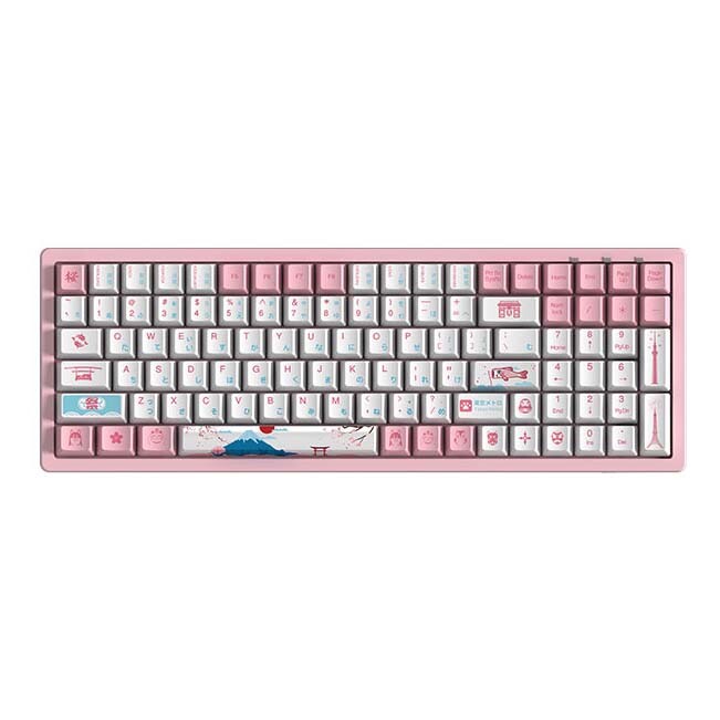 Клавиатура игровая механическая Akko 3096 World Tour Tokyo R2 Gateron Yellow Switch, розовый
Клавиатура игровая механическая Akko 3096 World Tour Tokyo R2 Gateron Yellow Switch, розовый