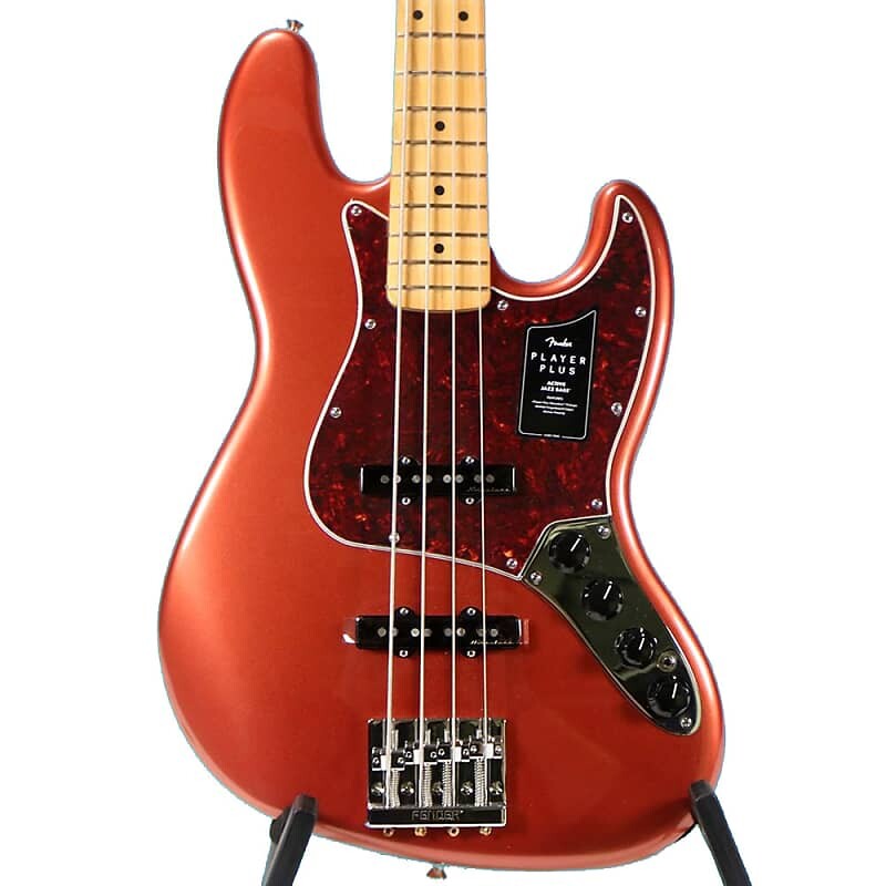 Player Plus Active Jazz Bass - Aged Candy Apple Red Fender 014-7372-370
Player Plus Active Jazz Bass - Aged Candy Apple Red Fender 014-7372-370