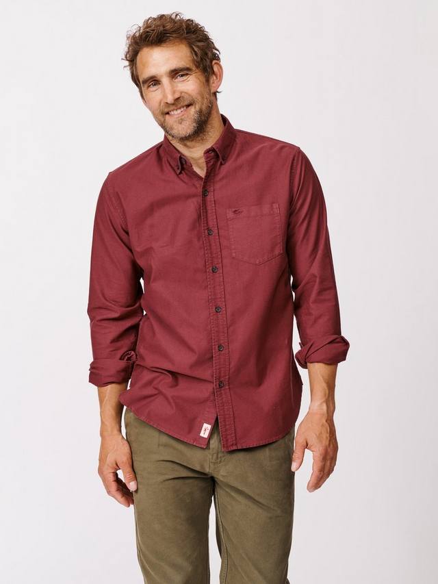 Футболка Aldridge с длинными рукавами и воротником Aubin, Port
Футболка Aldridge с длинными рукавами и воротником Aubin, Port