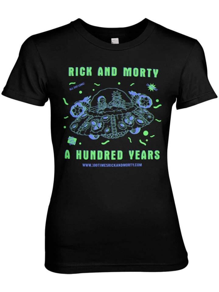 Черная рубашка Rick and Morty
Черная рубашка Rick and Morty