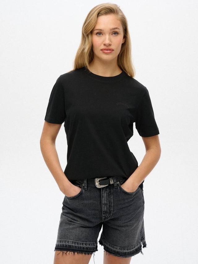 Футболка из чистого органического хлопка с вышивкой essential logo Superdry, черный
Футболка из чистого органического хлопка с вышивкой essential logo Superdry, черный