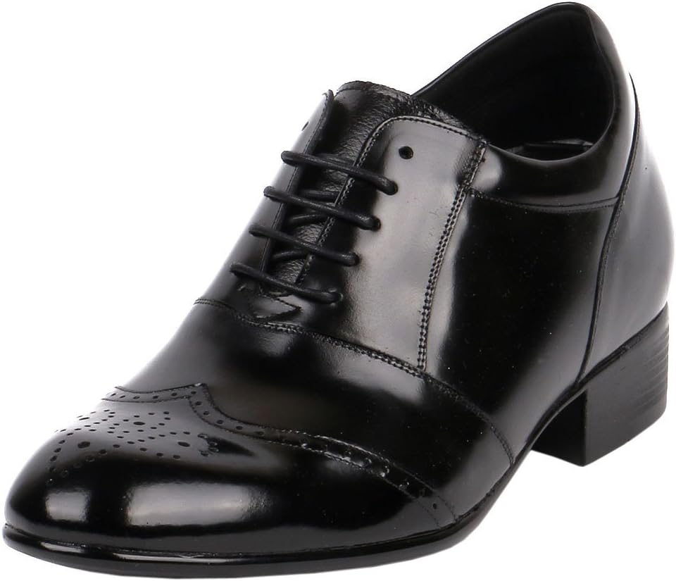 Мужские полуглянцевые туфли на высоком каблуке с широкой колодкой, для формальной и элегантной обуви, высота стопы 7,5 см Jota Shoes, черный
Мужские полуглянцевые туфли на высоком каблуке с широкой колодкой, для формальной и элегантной обуви, высота стопы 7,5 см Jota Shoes, черный