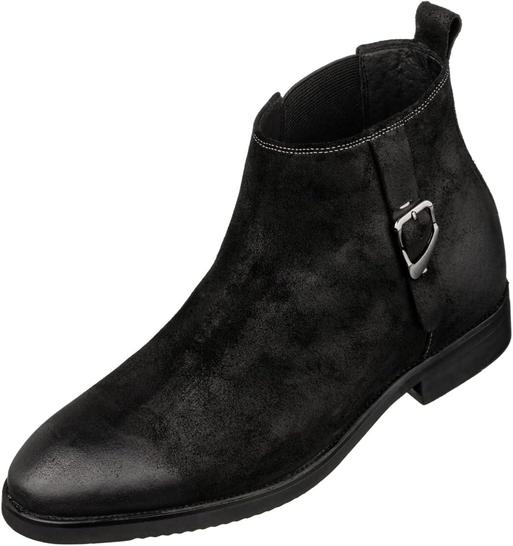 Мужские невидимые обувные башмаки TOTO для увеличения роста - армейский зеленый нубук, ботинки челси на липучке до щиколотки - на 8 см выше - K92082 - размер 9 D(M) US
Мужские невидимые обувные башмаки TOTO для увеличения роста - армейский зеленый нубук, ботинки челси на липучке до щиколотки - на 8 см выше - K92082 - размер 9 D(M) US