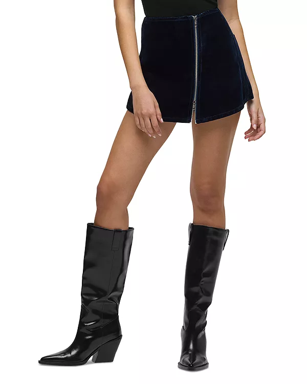 Мини-Шорты-Юбка с запахом Hudson, синий
Мини-Шорты-Юбка с запахом Hudson, синий