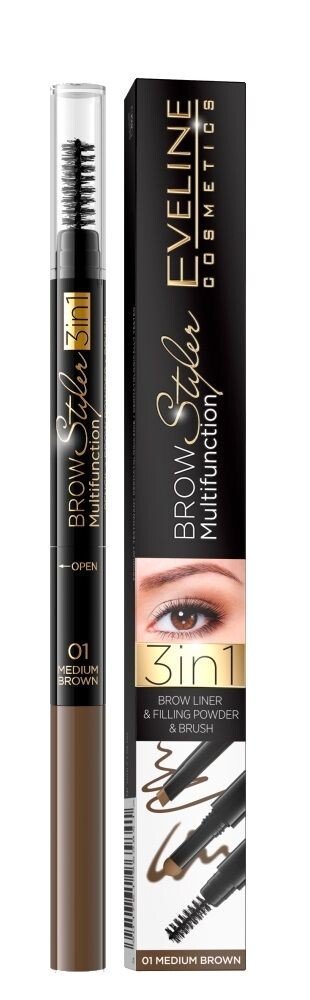 Eveline Brow Styler карандаш для бровей, 0.5 g
Eveline Brow Styler карандаш для бровей, 0.5 g