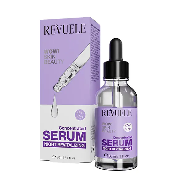Восстанавливающая ночная сыворотка Wow Skin Beauty Revuele, 30 ml
Восстанавливающая ночная сыворотка Wow Skin Beauty Revuele, 30 ml