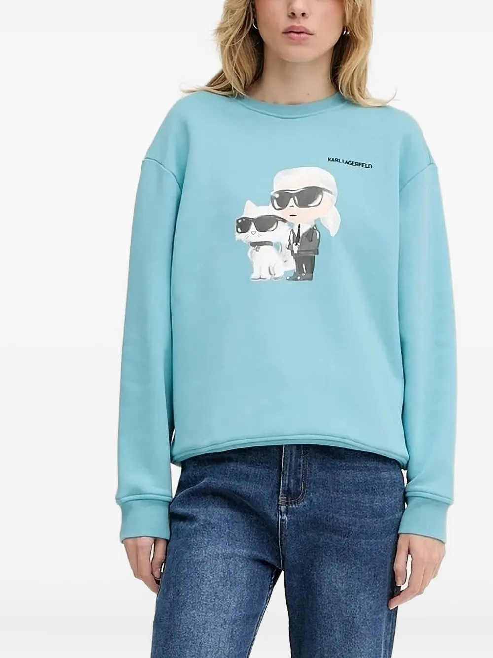 Толстовка с мультяшным принтом KARL LAGERFELD, синий
Толстовка с мультяшным принтом KARL LAGERFELD, синий